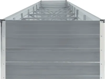 Produktbild von Garten-Hochbeet Verzinkter Stahl 600x80x45 cm Grau