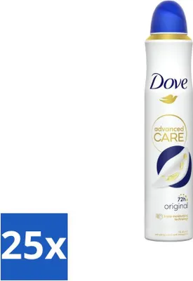 Produktbild von 25 x Deodorantspray - Langdurende - Frische - 200 ml - Triple Feuchtigkeitsspendende - Anti-Transpirant - Hautoptimierung - Schweiß- und Geruchsschutz