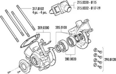 Obrázek produktu pro POLINI Motor Kurbelgehäuse