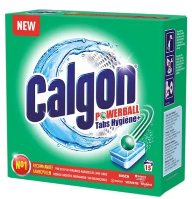 Produktbild von Calgon 15 Tabs – Hygiene+ Geschirrspülmittel