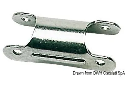 Produktbild von Edelstahl Scharnier für Leiter Rohr Ø 22 mm Osculati 48.420.60