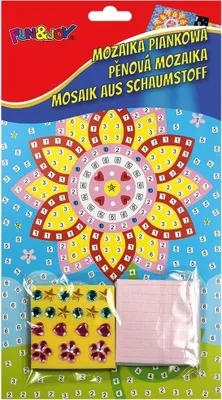 Obrázek produktu pro Pěnová mozaika Květina Zábava a radost