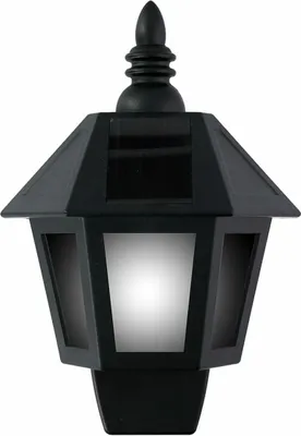 Produktbild von Grundig Llama Ip44 Solar-wandleuchte Schwarz Schwarz One Size