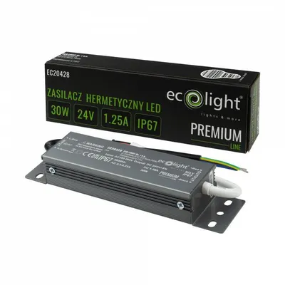 Immagine prodotto di PREMIUM 30W 24V IP67 alimentatore ermetico Eco Light