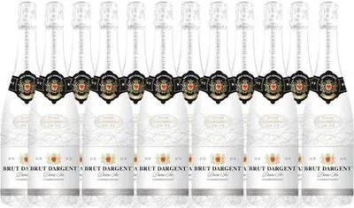 Produktbild von Brut Dargent Ice  Méthode Traditionnelle Chardonnay halbtrocken Sekt (12 x 0.75 l)
