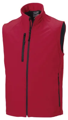 Obrázok produktu pre Russell Pánska softshellová vesta, 3-vrstvová FK721 (XL) (červená)