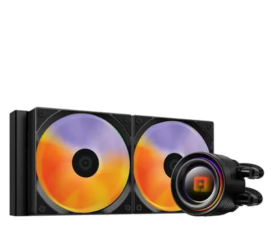Produktbild von SMX Hayate 240 ARGB – AIO Gaming PC ARGB Wasserkühlung 240mm