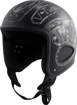Produktbild von Bores Gensler SRM Slight 3 Engine Jethelm, schwarz matt, S (56)