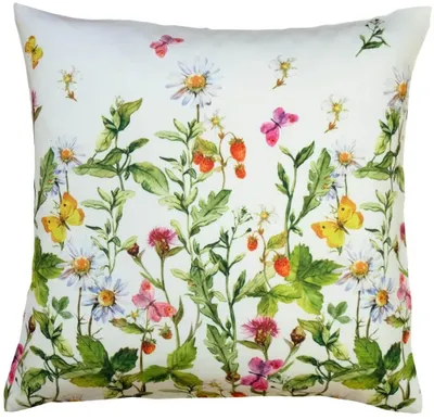 Produktbild von Kissen-Bezug Blumenwiese bunt 40x40 cm