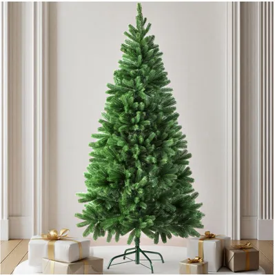 Produktbild von tectake® Weihnachtsbaum verschiedene Größen, künstlich, Spritzguss inklusive Metallständer mit Kunststoffkappen