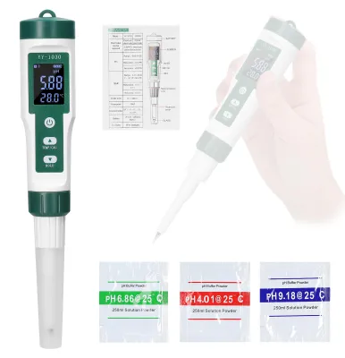 Zdjęcie produktu dla YY-1030 Cyfrowy wskaźnik do żywności dla niemowląt, pH-metr, miernik zasadowości ciasta, serów, kosmetyków, detektor matrycy glebowej