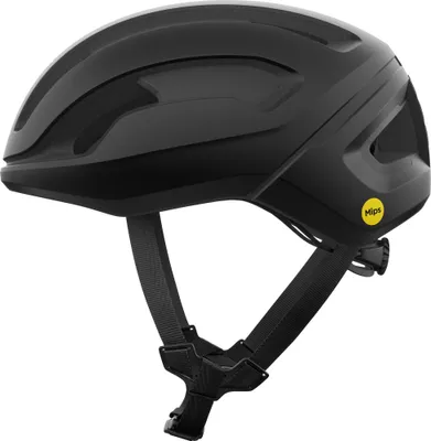 Produktbild von Leichter POC Omne Air MIPS Rennradhelm schwarz 50-56 cm mit Drehrad-Verstellung