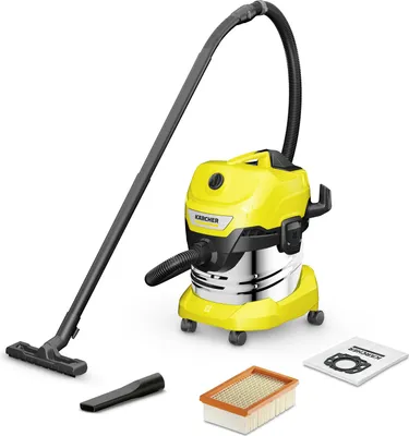 Produktbild von Kärcher WD 4 S V-20/5/22, Nass-/Trockensauger (gelb/edels