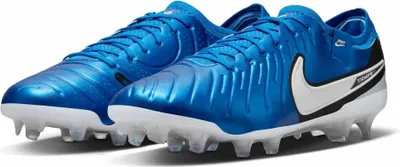 Immagine prodotto di Nike Tiempo Legend 10 Elite AG Pro Blu Bianco Argento Mbappe Scarpe Professionali - 42