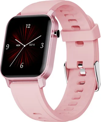 Image de Montre de sport Bluetooth avec surveillance de la fréquence cardiaque et de l'oxygène Bluetooth étanche Super autonomie de la batterie Rose