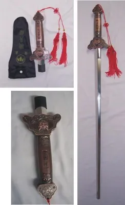 Produktbild von Schwert Teleskop 01 Tai Chi bronze