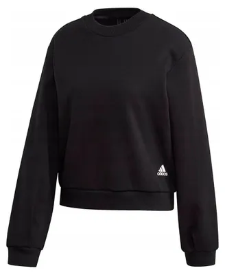 Produktbild von Adidas - Sweatshirt Rundhalsausschnitt für Damen PP990 (XXL) (Schwarz)