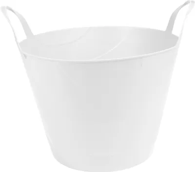 Produktbild von ONDIS24 Kleiderkorb Wäschekorb Flexi Tub Billy 30 L weiß