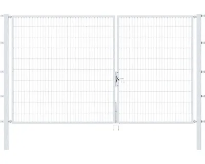 Obrázek produktu pro Alberts 648046, flexibilní brána s příslušenstvím, žárově zinkovaná, šířka 350 cm, výška 200 cm