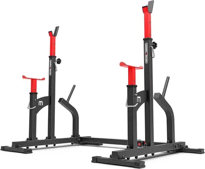 Immagine prodotto di Supporto per manubri e bilancieri regolabile in altezza fino a 165 cm