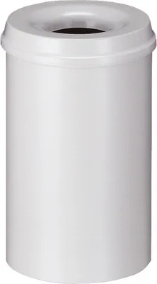 Produktbild von Feuerlöschender Papierkorb 20 Liter - Grau