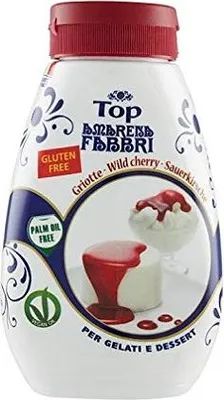 Produktbild von Fabbri gourmet sauce Topping Amarena schwarze Kirsche 225g