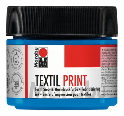 Produktbild von Marabu 17030050956, Cyan, Textilfarbe, 100 ml, 1 Stück(e)