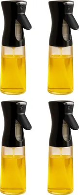 Showvigor Ölsprüher Aus Glas - 180ml Öl Sprühflasche Mit Pinsel Für Gesundes Kochen