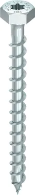 Produktbild von HECO-TOPIX-plus 8 x 50, Sechskantkopf, Sechskantkopf + T-Drive, SW-13/T-40, Vollgewinde, A3K, 100 Stück