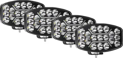 Immagine prodotto di Barra luminosa a LED, alta luminosità, design impermeabile, 4 pezzi