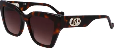 Produktbild von Liu Jo LJ777S Tortoise 53/18/140 Damen Sonnenbrillen