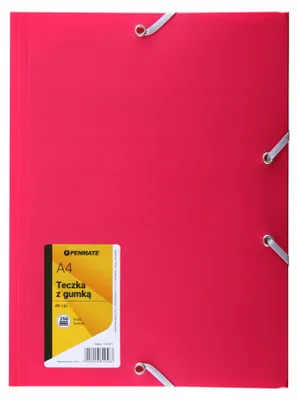 Produktbild von Penmate Aktenmappe Rosa mit Gummiband Format A4