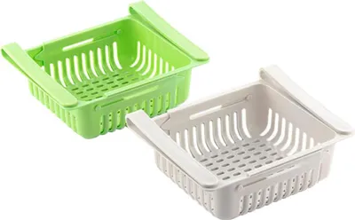 Produktbild von Einstellbarer Kühlschrank-Organizer Friwer InnovaGoods (2er Pack)