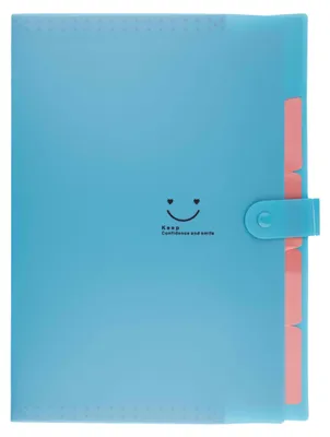 Image de Pochette A4 Beniamin à 5 compartiments, bleue