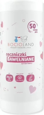 Produktbild von Babyhandtücher aus Baumwolle 50 Stk. / Bocioland