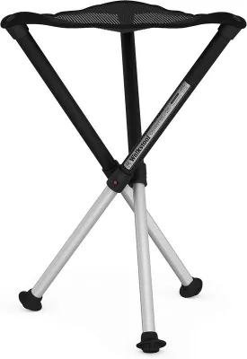 Immagine prodotto di Sedia pieghevole in alluminio con altezza della seduta di 55 cm - Portata massima di 225 kg - Ideale per le attività all'aperto