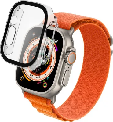 Produktbild von Schutzhülle mit Displayschutz für Apple Watch Ultra 2/1 49mm Fixed Case Cover Hülle Etui