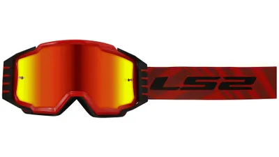 Produktbild von LS2 Crossbrille "Charger Pro" Iridium Vi rot