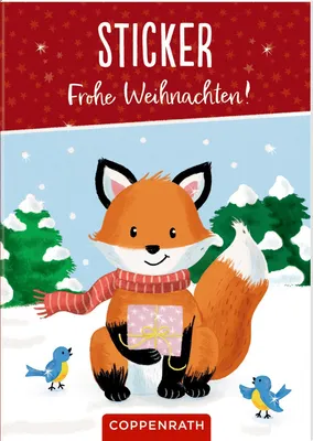 Produktbild von Sticker Frohe Weihnachten