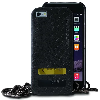 Obrázek produktu pro PURO PGIPC655CHAIN1, Obal, Apple, iPhone 6/6s Plus, 14 cm (5.5"), Černá