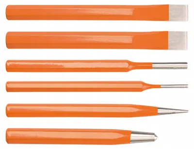 Immagine prodotto di NEO TOOLS Set di punte, scalpelli e punzoni, 6 pezzi.