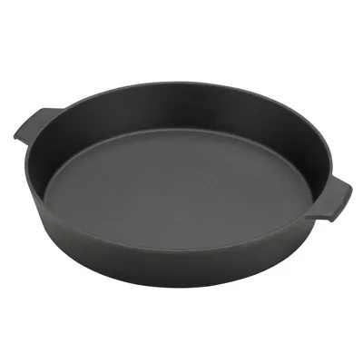 Image de Big Green Egg 120144, couvercle, noir, fonte, fonte, Big Green Egg, rond