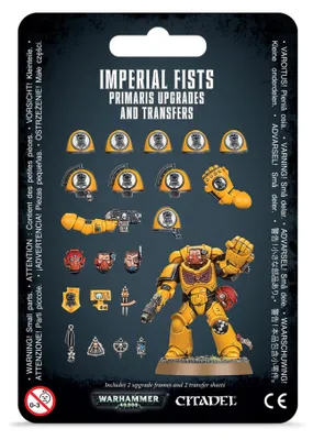 Produktbild von Warhammer 40.000 Space Marines Imperial Fists Primaris Upgrades