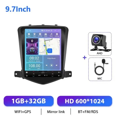 Immagine prodotto di Chevrolet Cruze J300 2009–2014 - Autoradio Android 13 2DIN - 24,6 cm 768×1024 - 1 GB + 32 GB - Navigazione GPS - FM RDS - Telecamera di retromarcia inclusa
