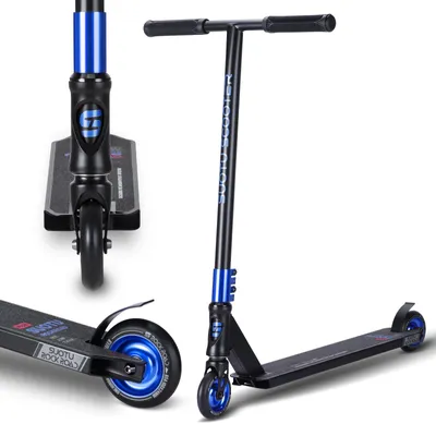 Productafbeelding van Stuntroller met 360° besturing, 100 mm Polyurethanwielen, aluminium constructie, geschikt tot 100 kg, voor kinderen en jongeren