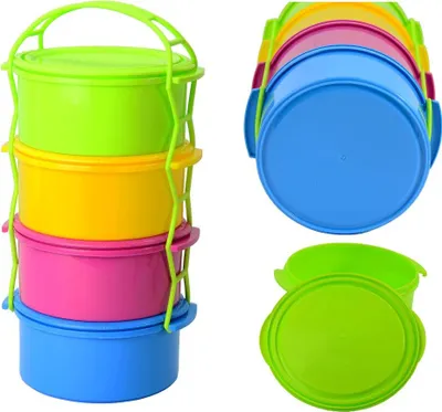 Produktbild von Lebensmittelträger Kunststoff 4x1,5L CART Farbe