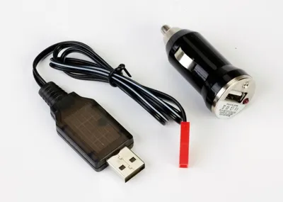 Productafbeelding van USB-oplader en USB-gelijkstroomadapter