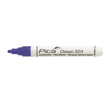 Zdjęcie produktu dla Marker malarski/przemysłowy Pica z okrągłą końcówką 2-4 mm, niebieski