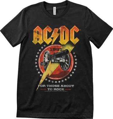 Obrázok produktu pre AC/DC 1985 For those About To Rock Black 2XL Tričko