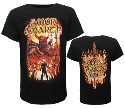 Obrázok produktu pre Tričko Amon Amarth „Oden Wants You“ – oficiálny tovar – L
